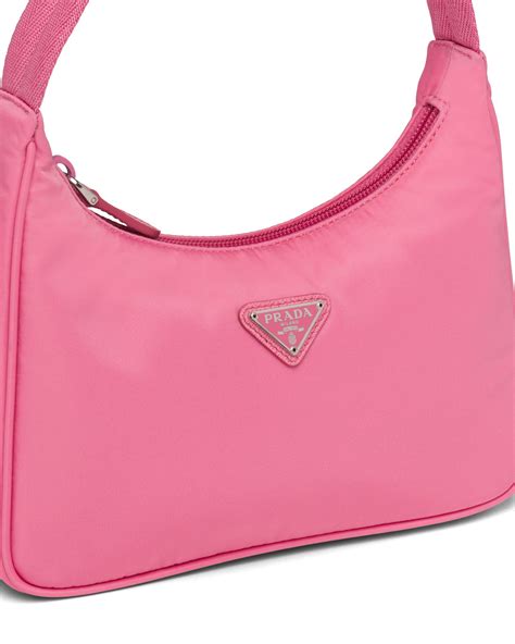 pink prada bag mini|Prada mini bags re edition.